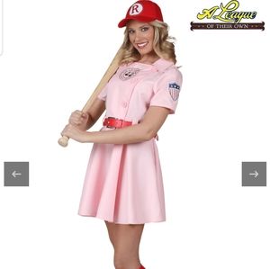 PLUS SIZE LEAGUE OF THEIR OWN DOTTIE COSTUME